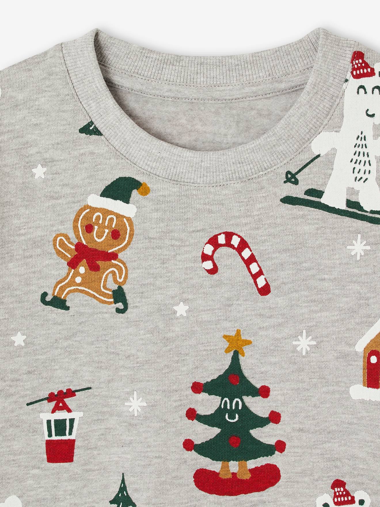 Thumbnail - Jungen Weihnachts-Sweatshirt mit lustigem Print