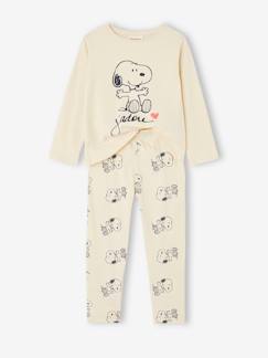 Maedchenkleidung-Schlafanzüge & Nachthemden-Kinder Schlafanzug mit Print PEANUTS SNOOPY
