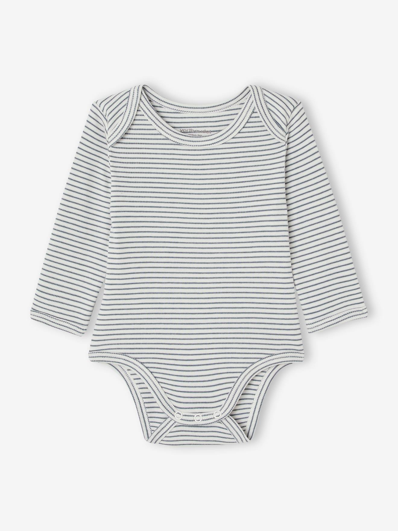 Thumbnail - 5er-Pack Baby Schlupf-Bodys mit langen Ärmeln