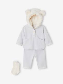 Babymode-Jungen Baby-Set: Sweatshirt, Hose & Socken