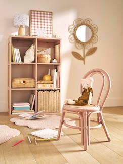 Kinderzimmer-Kindermöbel-Kinder Stuhl aus Rattan POESIE, Sitzhöhe 30 cm