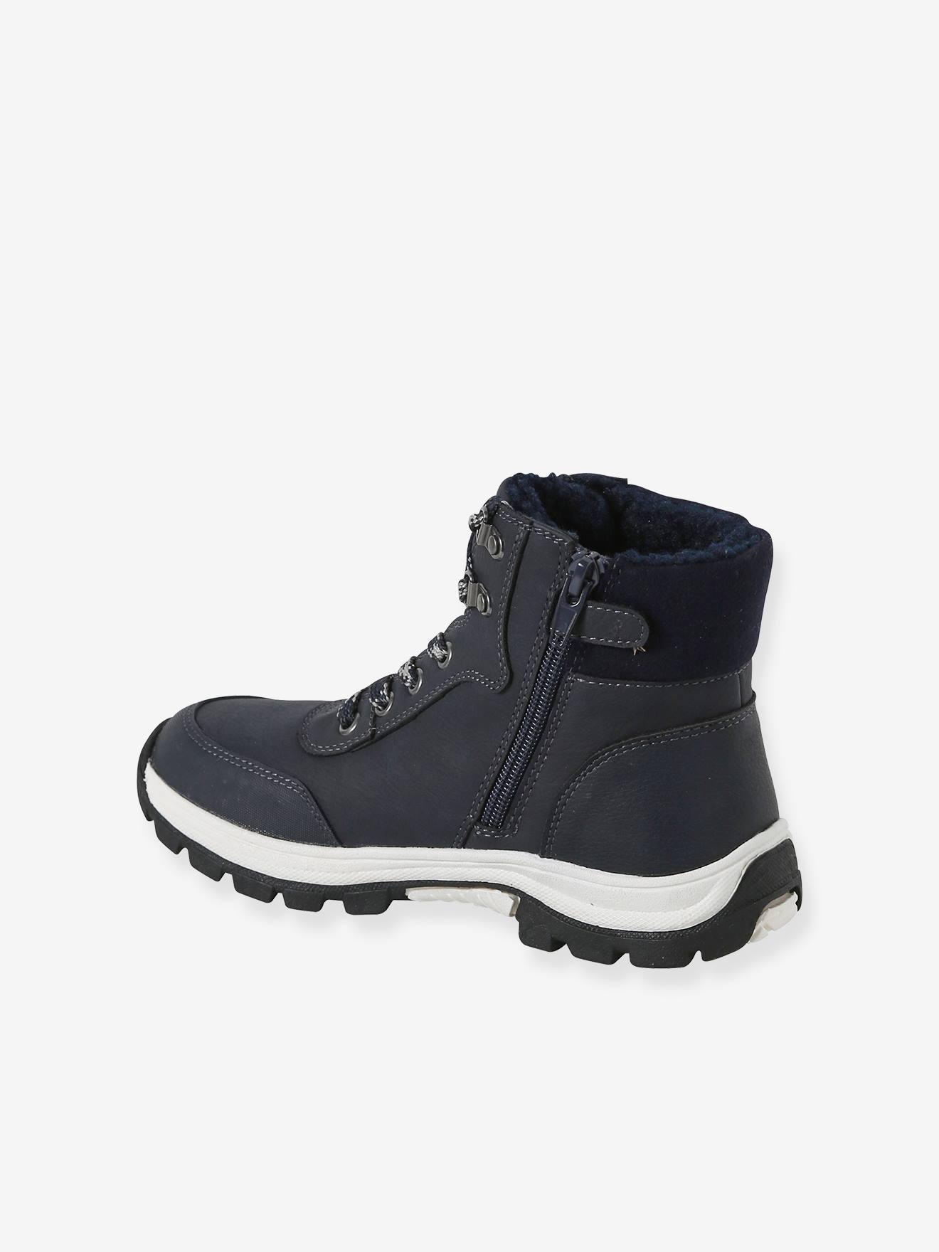 Thumbnail - Warme Jungen High-Sneakers mit Schnürung