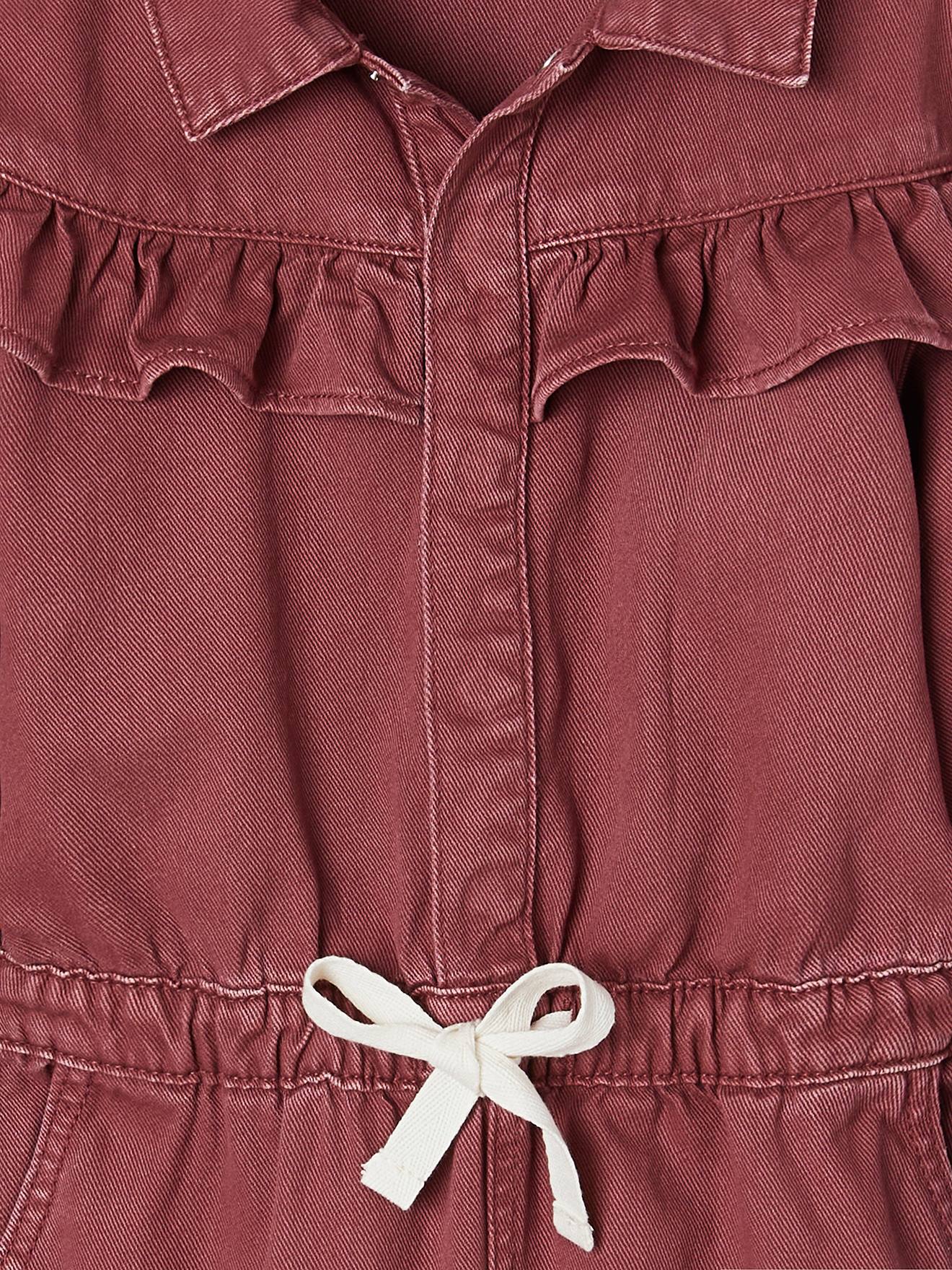 Thumbnail - Mädchen Jumpsuit mit Kragen