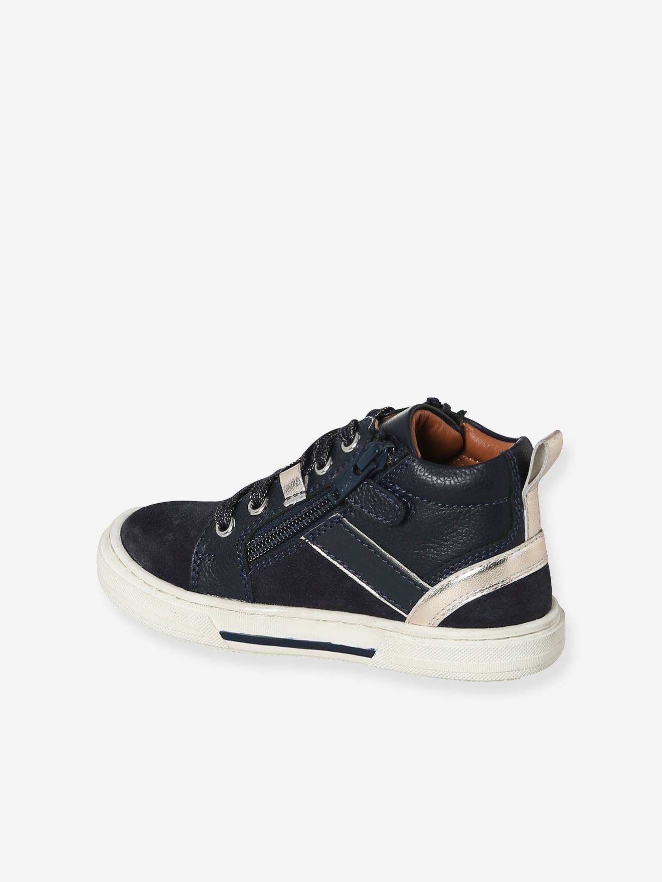 Thumbnail - Mädchen High-Sneakers mit Schnürung und Reißverschluss