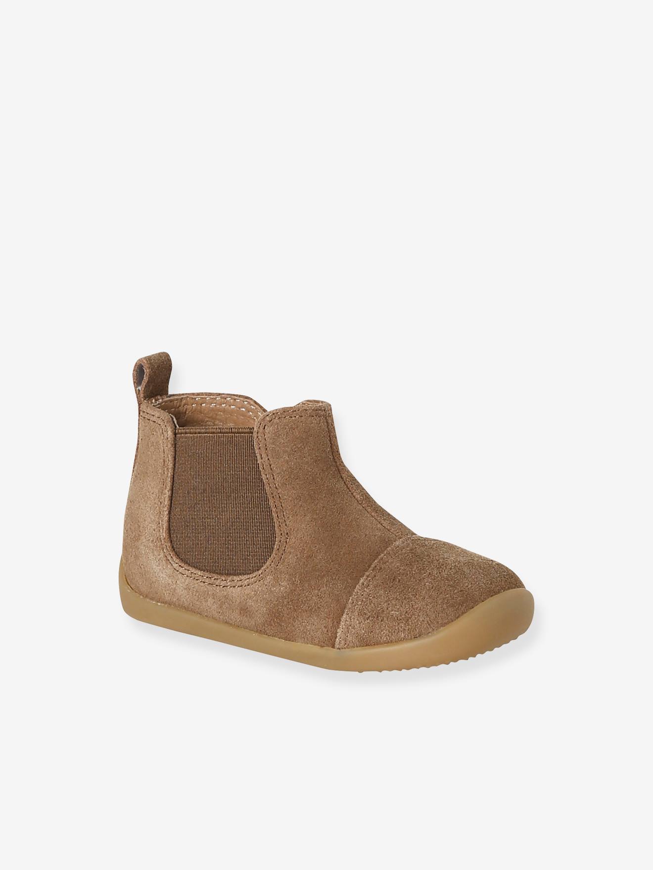 Baby Lederboots mit großzügiger Zehenbox
