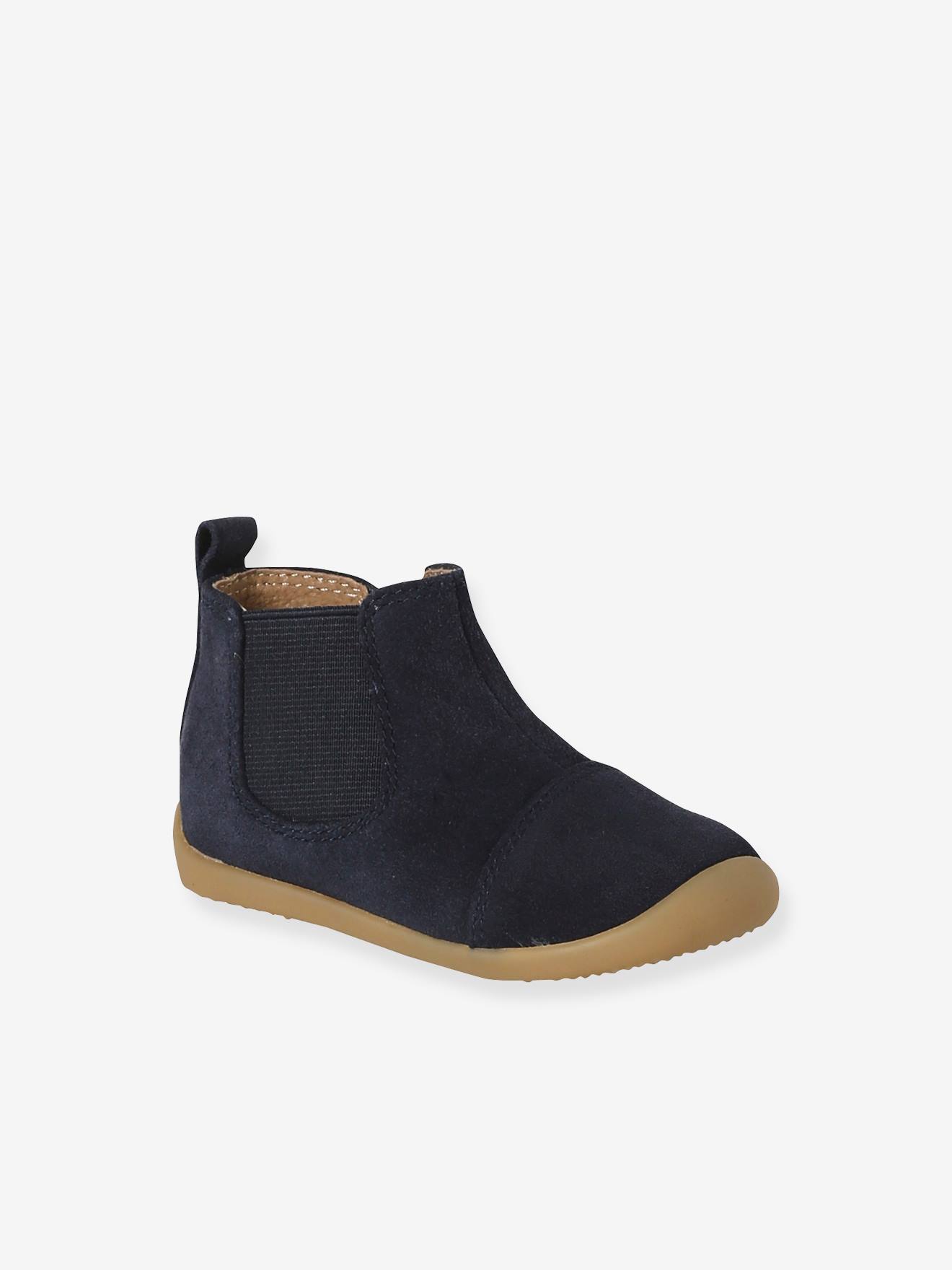 Baby Lederboots mit großzügiger Zehenbox