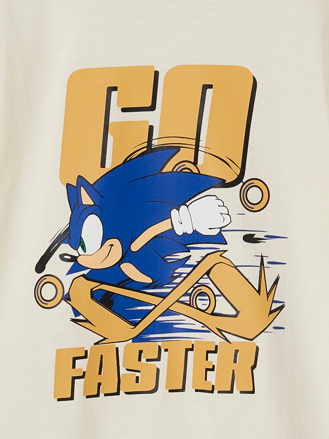 Thumbnail - Kinder T-Shirt GO FASTER SONIC