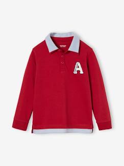 Jungenkleidung-Jungen Poloshirt mit Lageneffekt