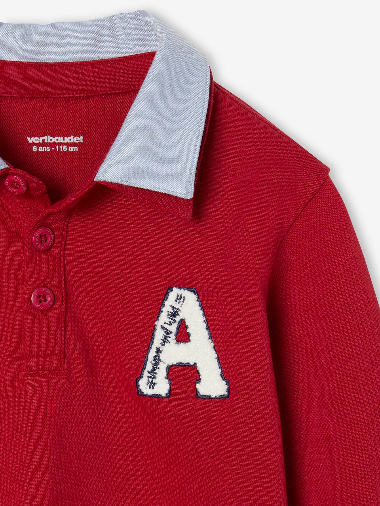 Thumbnail - Jungen Poloshirt mit Lageneffekt