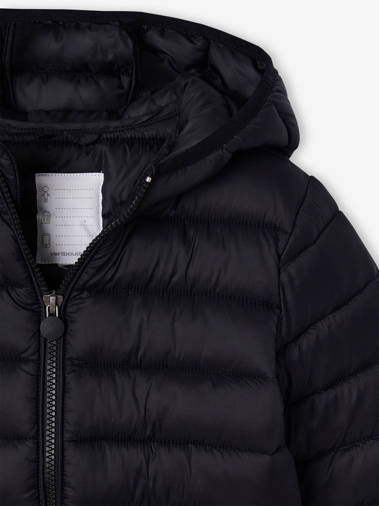 Thumbnail - Jungen Light-Steppjacke mit Kapuze und Recycling-Polyester