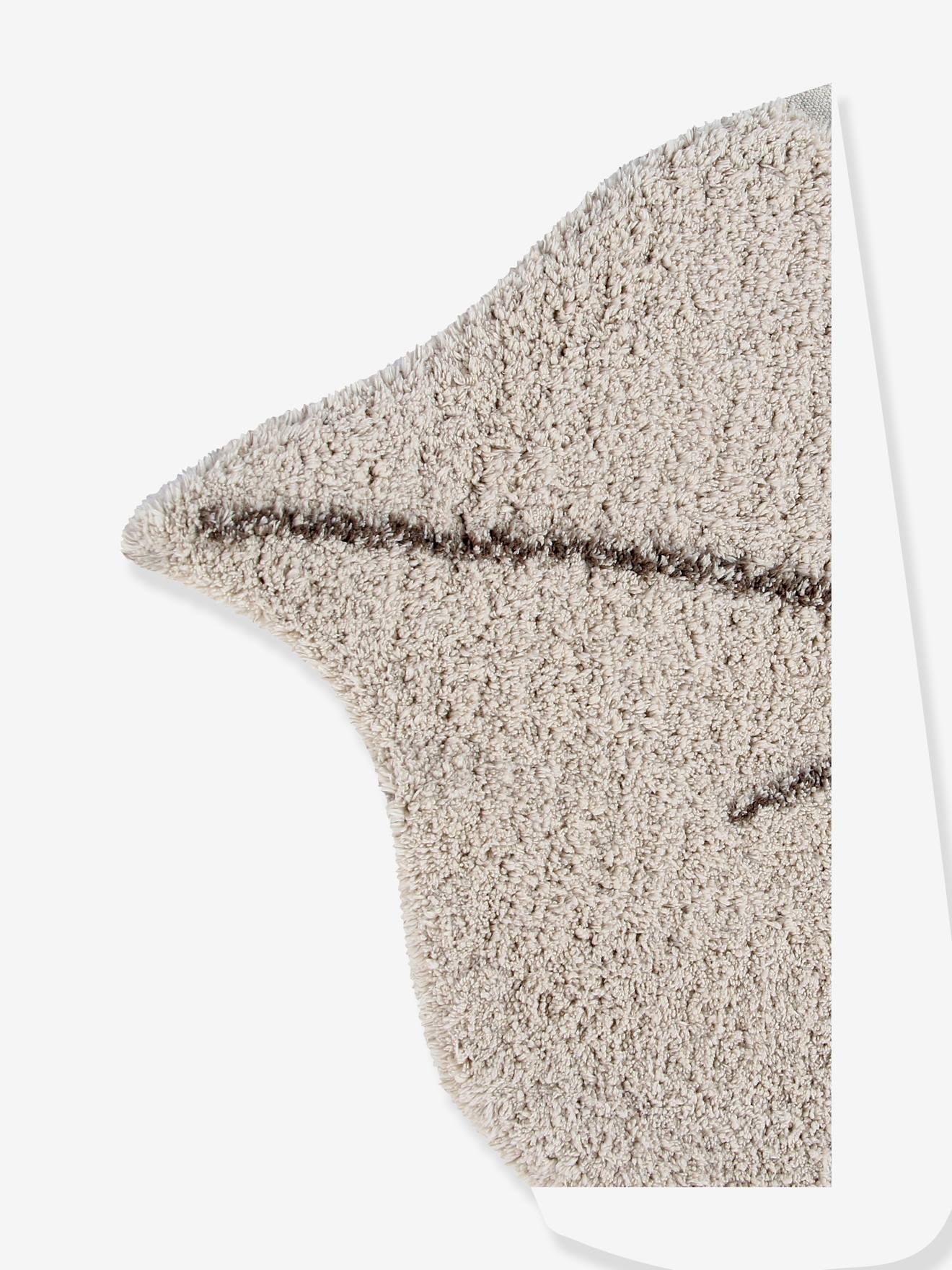 Thumbnail - Kinderzimmer XL Teppich Natural MONSTERA BLATT LORENA CANALS