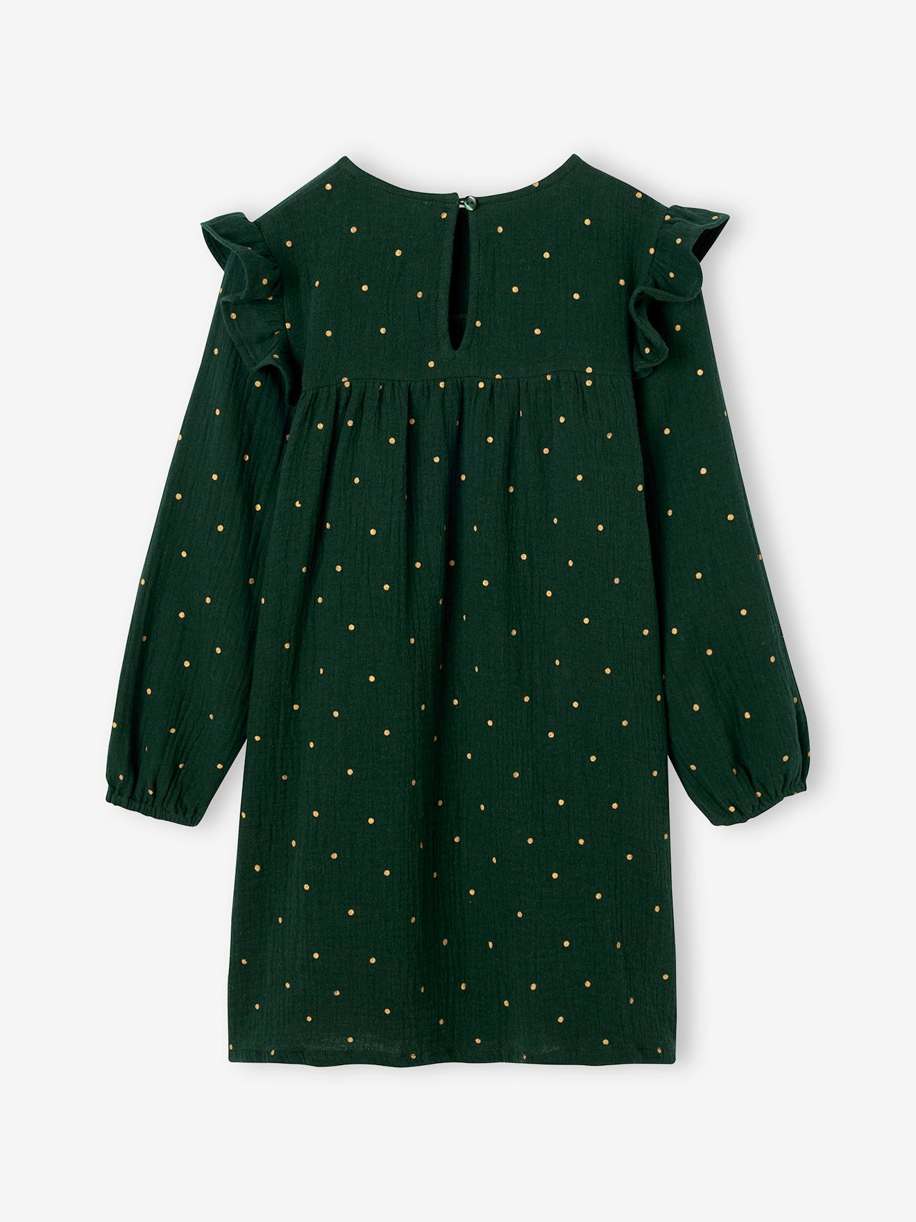 Thumbnail - Mädchen Kleid mit Volants