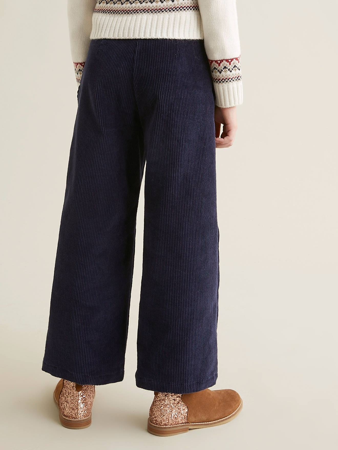 Thumbnail - Weite Mädchen Cordhose CYRILLUS