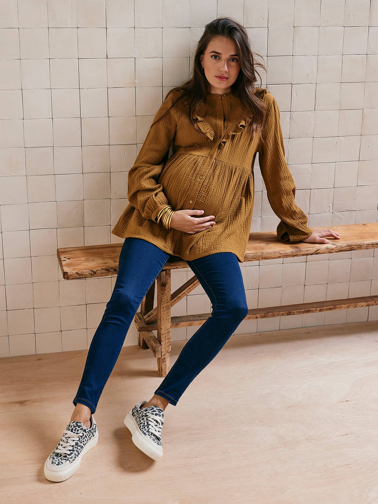 Umstands-Jeans Skinny-Fit