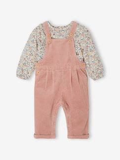 Babymode-Baby-Sets-Mädchen Baby-Set: Bluse & Latzhose