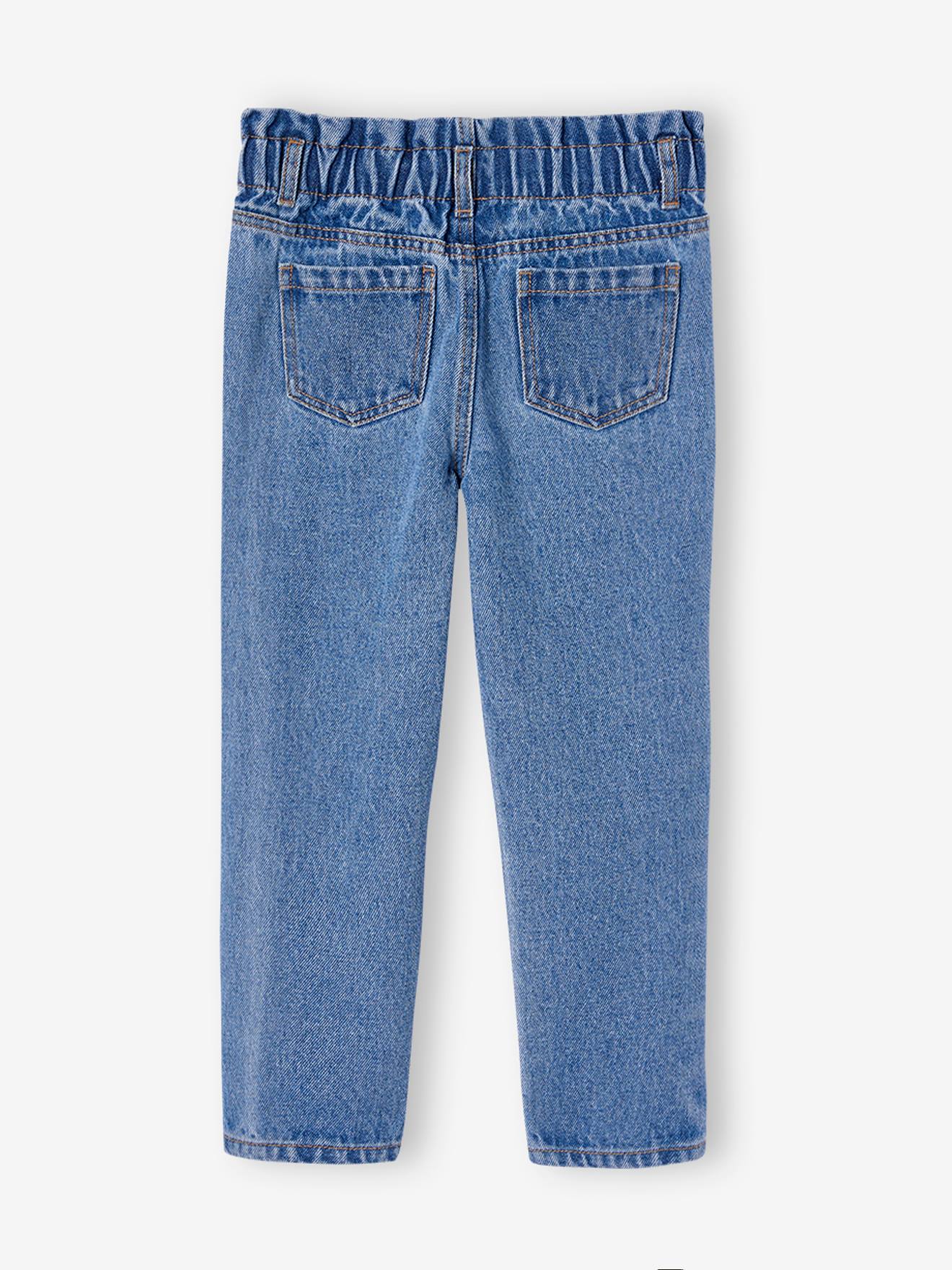 Thumbnail - Mädchen Paperbag-Jeans mit Herz-Taschen mittel