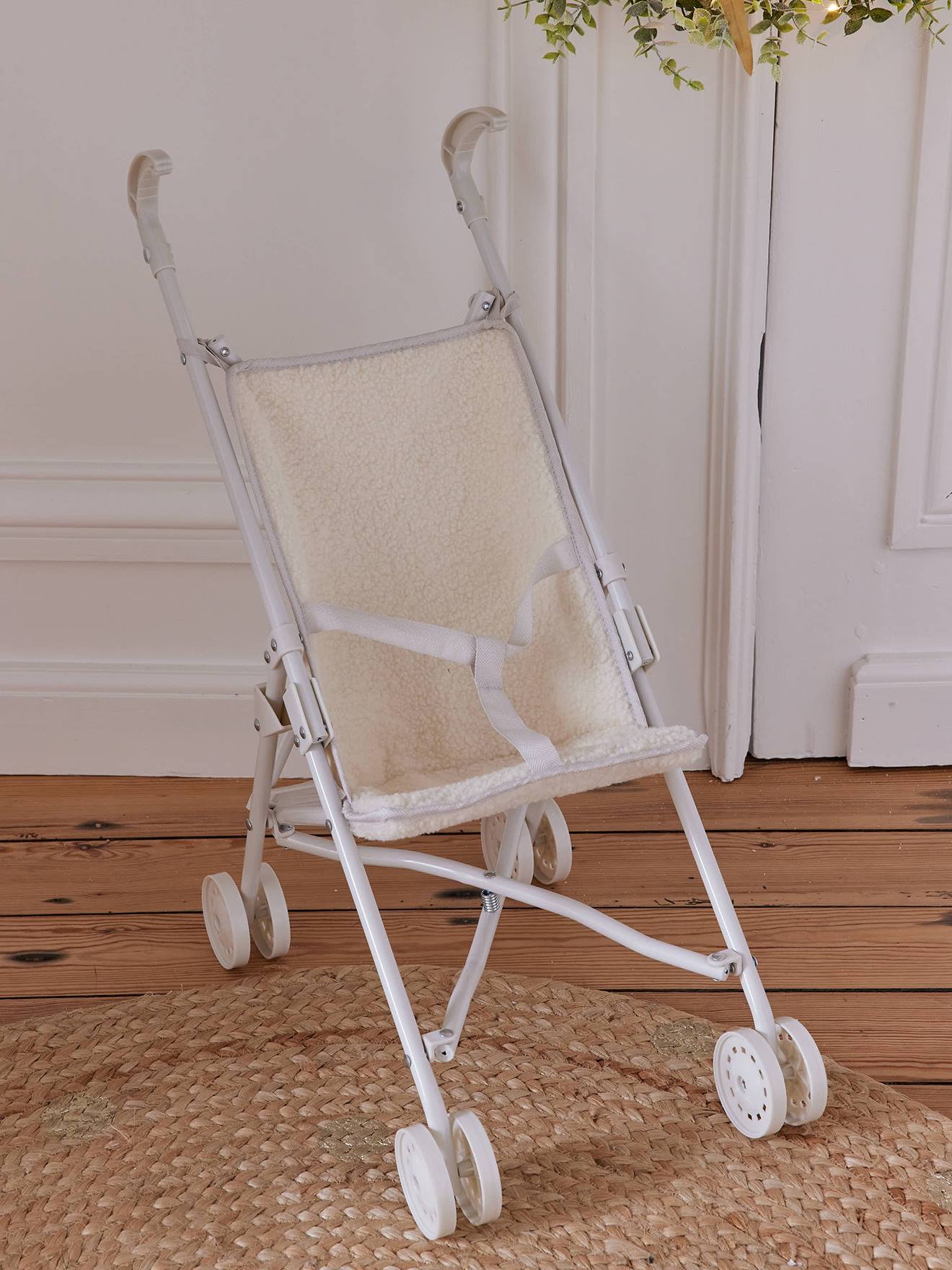 vertbaudet Puppen-Buggy in nachtblau/kometen