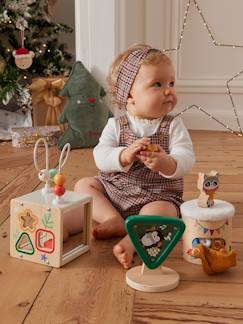 Spielzeug-Baby-Tasten & Greifen-3er-Set Baby Sensorik-Spielzeug aus Holz FSC®