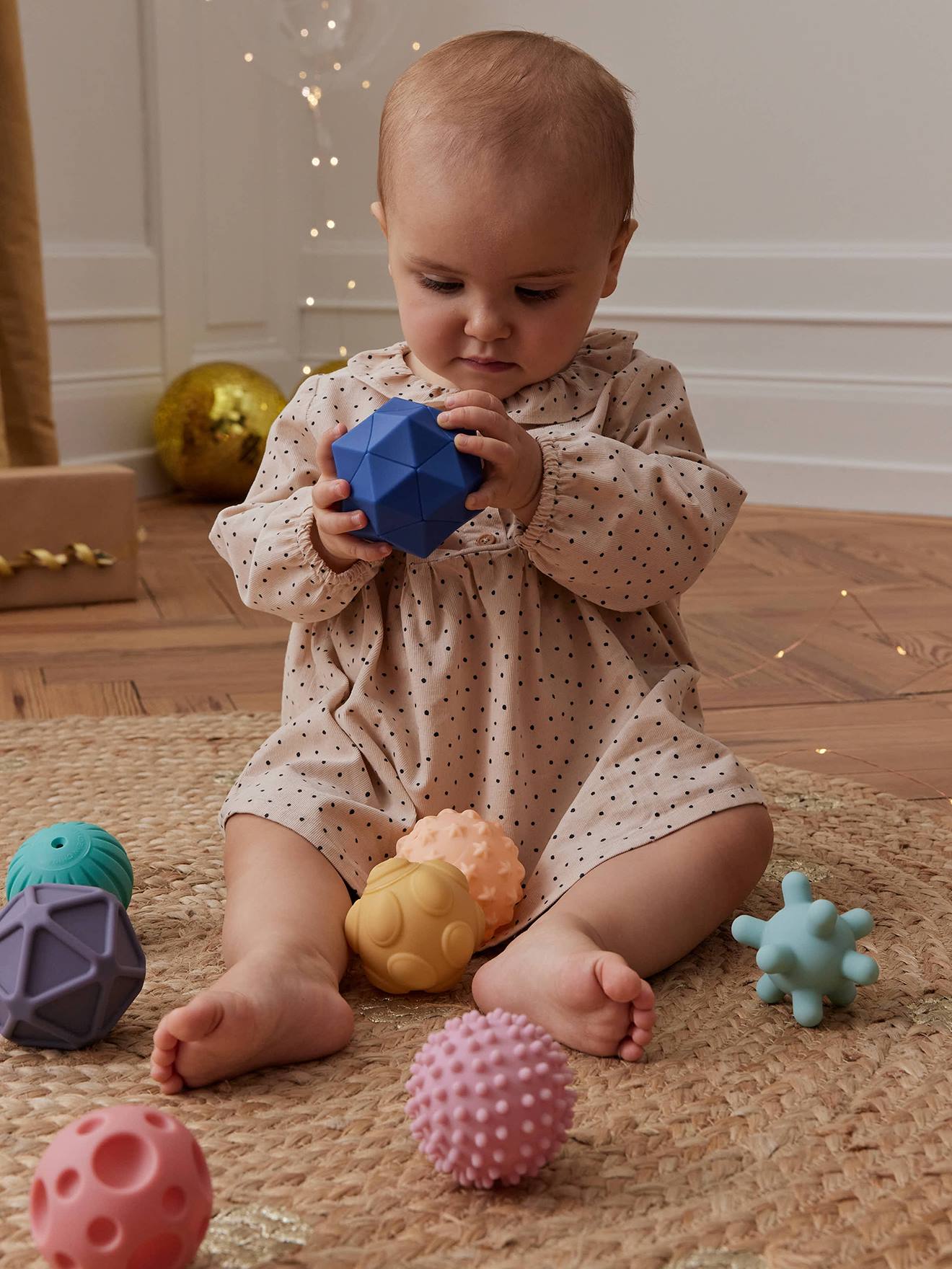8er-Set Baby Sensorikbälle