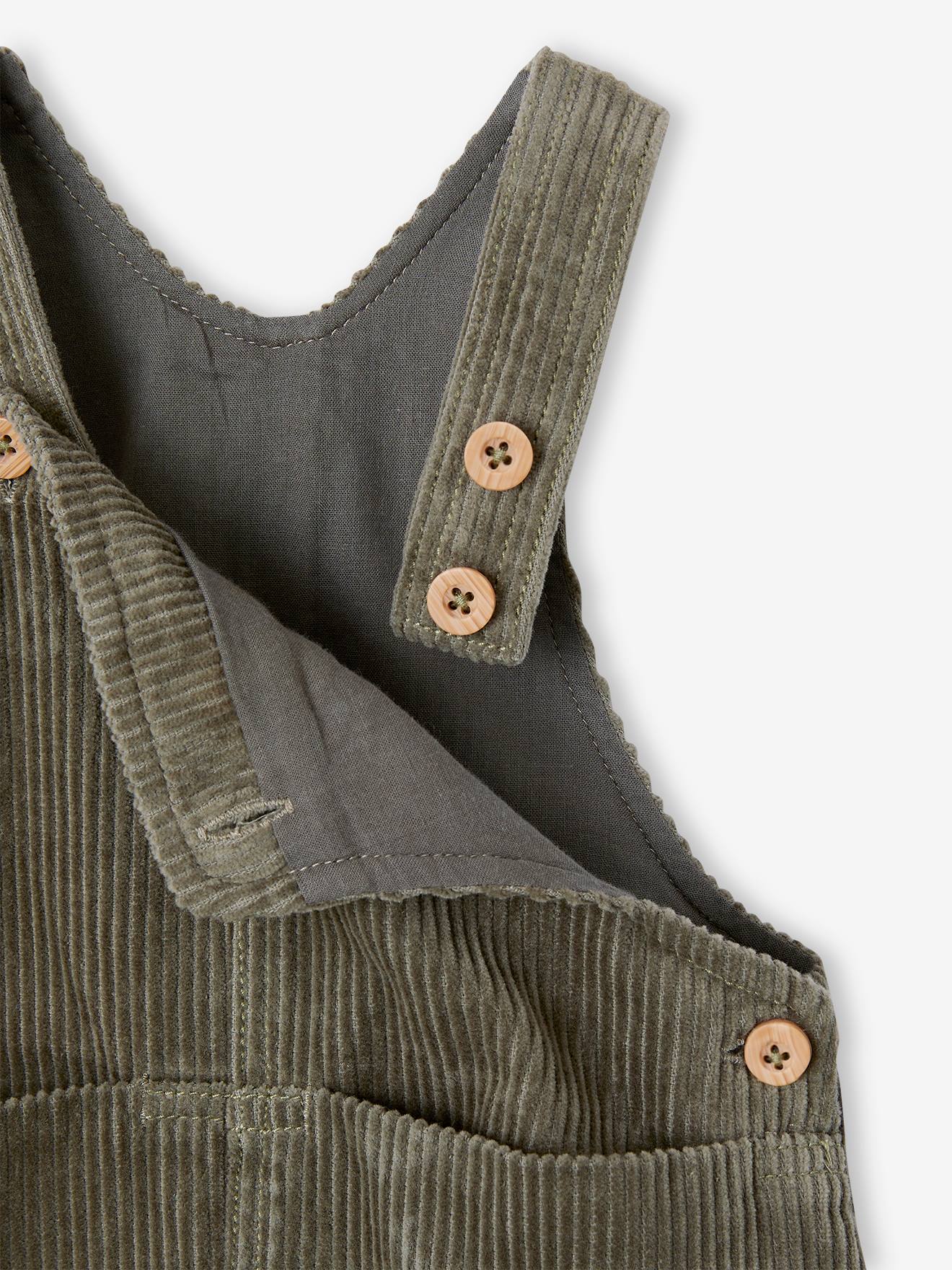 Thumbnail - Jungen Baby Cord-Latzhose