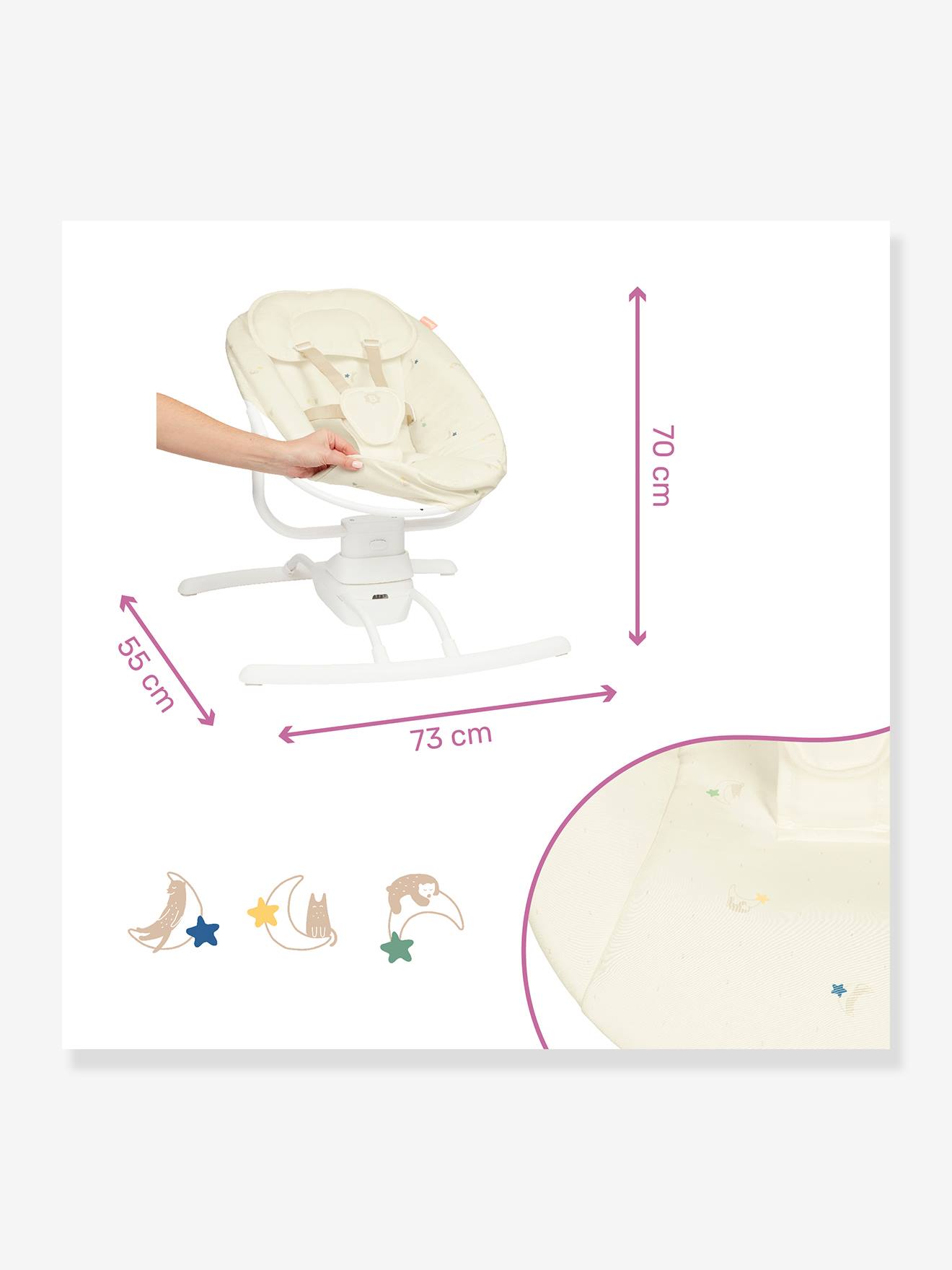 Thumbnail - Elektrische Babywippe BADABULLE