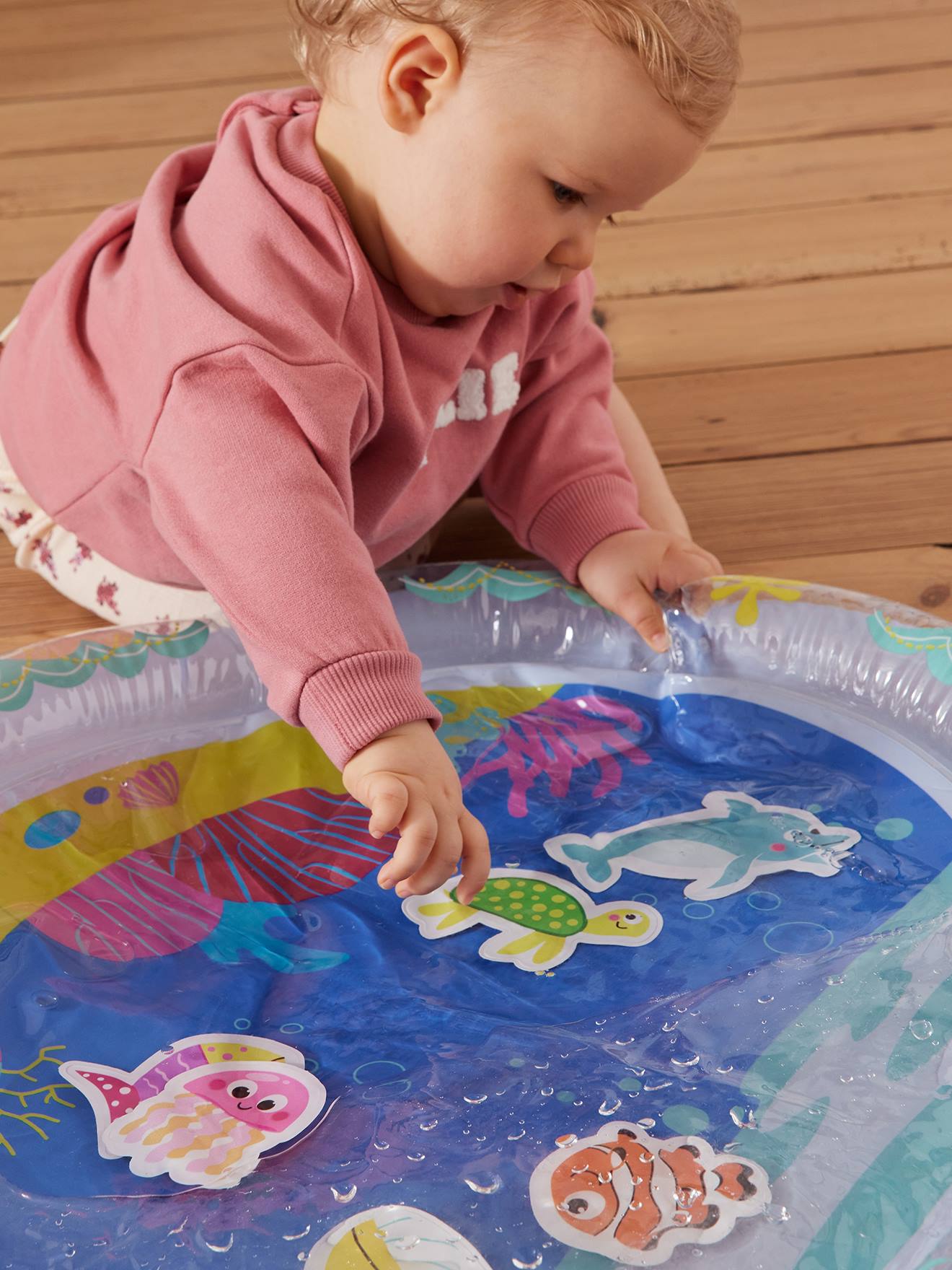 Wassergefüllte Baby Spielmatte FISCH