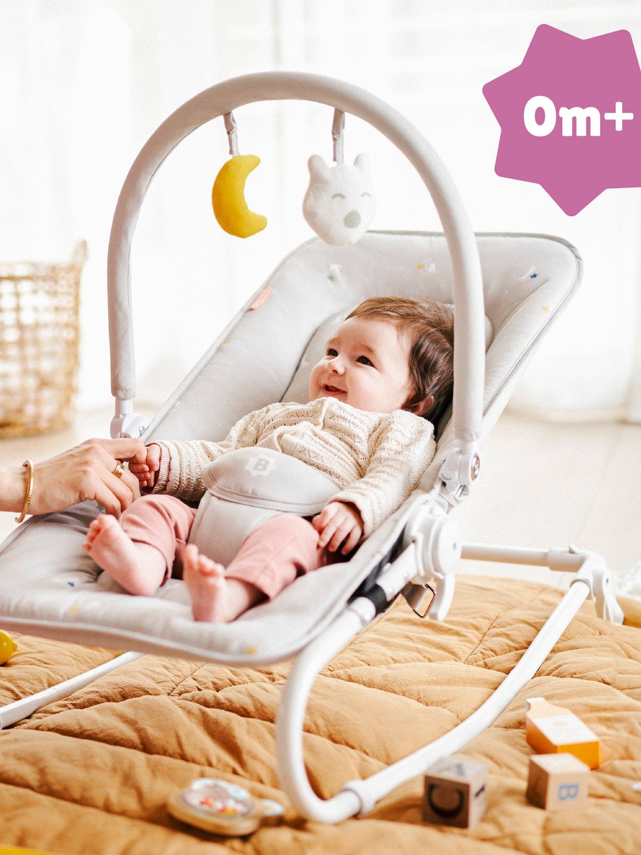 Thumbnail - Faltbare Babywippe BADABULLE