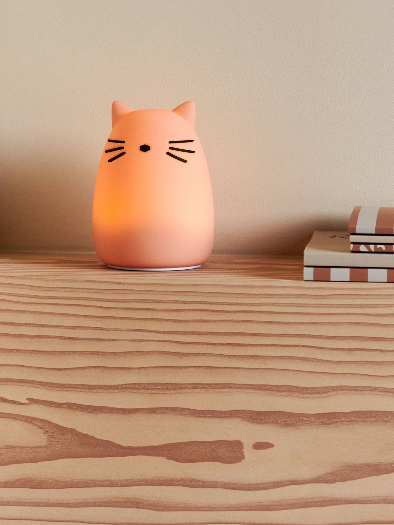 Thumbnail - Kinderzimmer Akku-Nachtlicht Katze Winston LIEWOOD