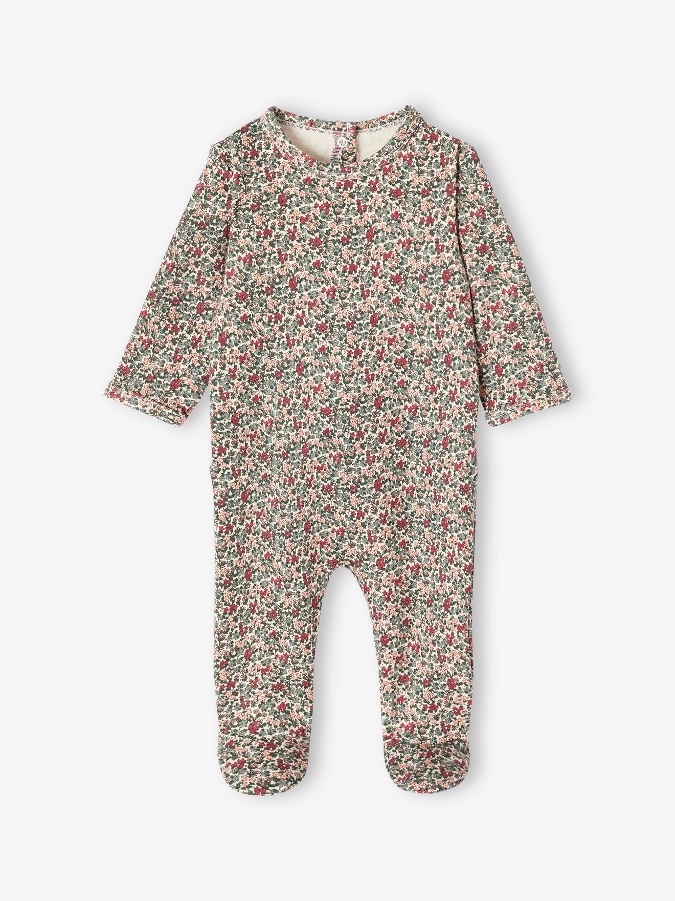 Thumbnail - 2er-Pack Baby Strampler aus Sweatware salbei