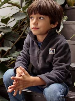 Jungenkleidung-Pullover, Strickjacken, Sweatshirts-Jungen Fleecejacke mit Recycling-Polyester