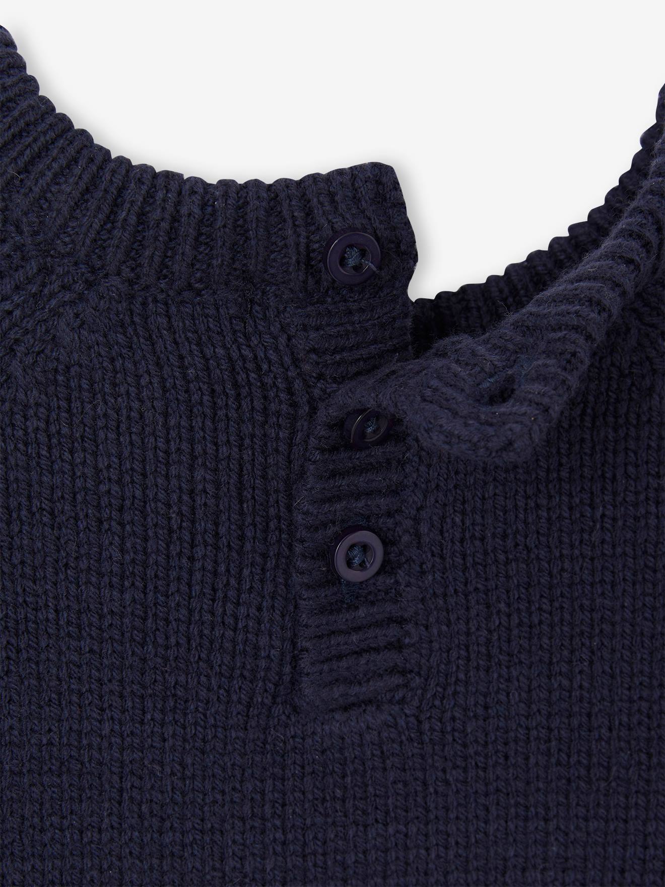 Thumbnail - Baby Jacquardpullover mit Weihnachtsmann