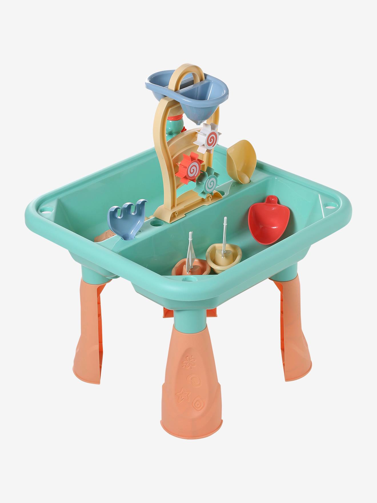 Kinder Sand- & Wasser-Spieltisch, Outdoorspieltisch von vertbaudet