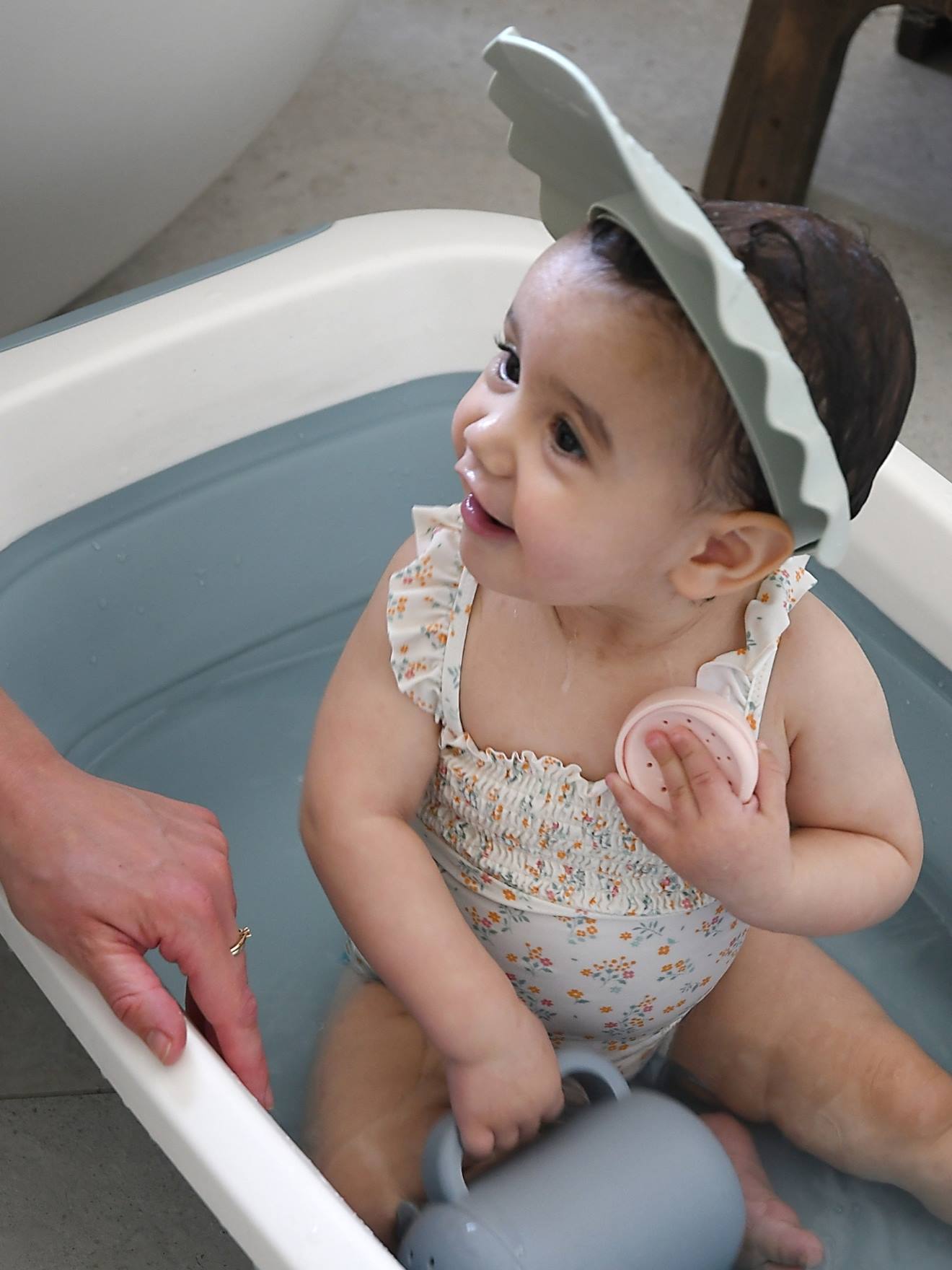 Thumbnail - Baby Shampoo-Schutzschild aus Silikon BEABA