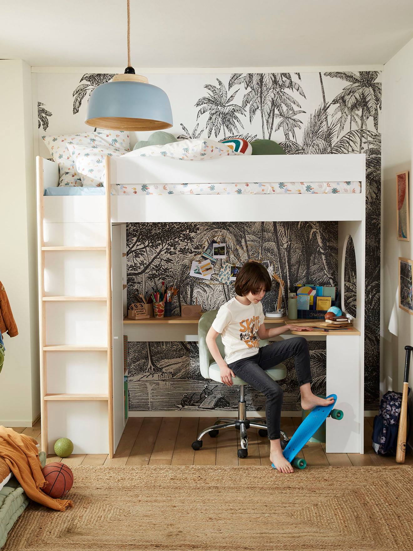 Thumbnail - Kinderzimmer Kombi-Hochbett COMBINID