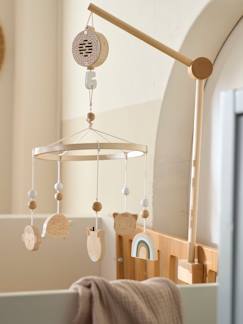 Babyartikel-Baby Musikmobile PANDAFREUNDE, Holz FSC®