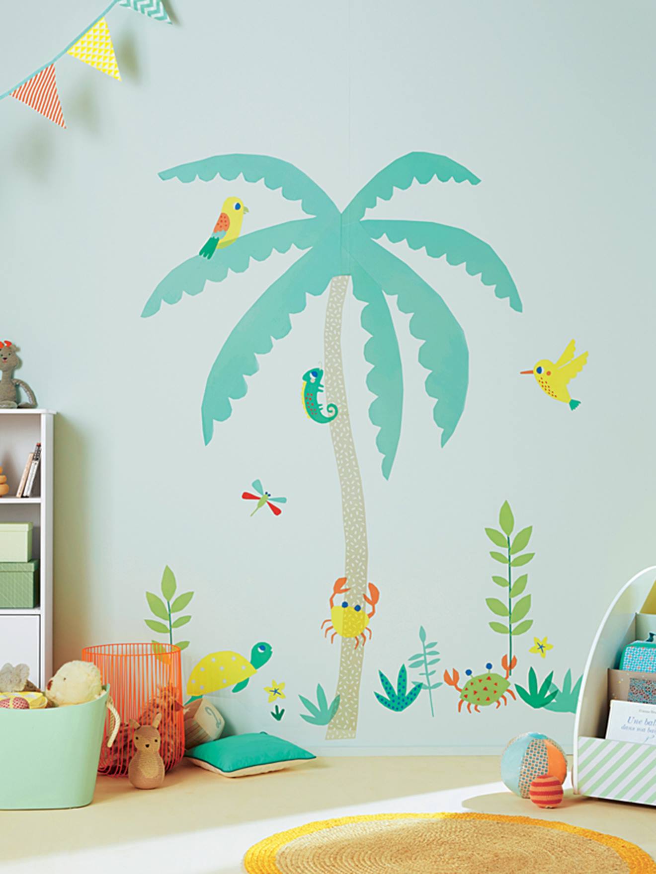 Thumbnail - Kinderzimmer Wandsticker PALME