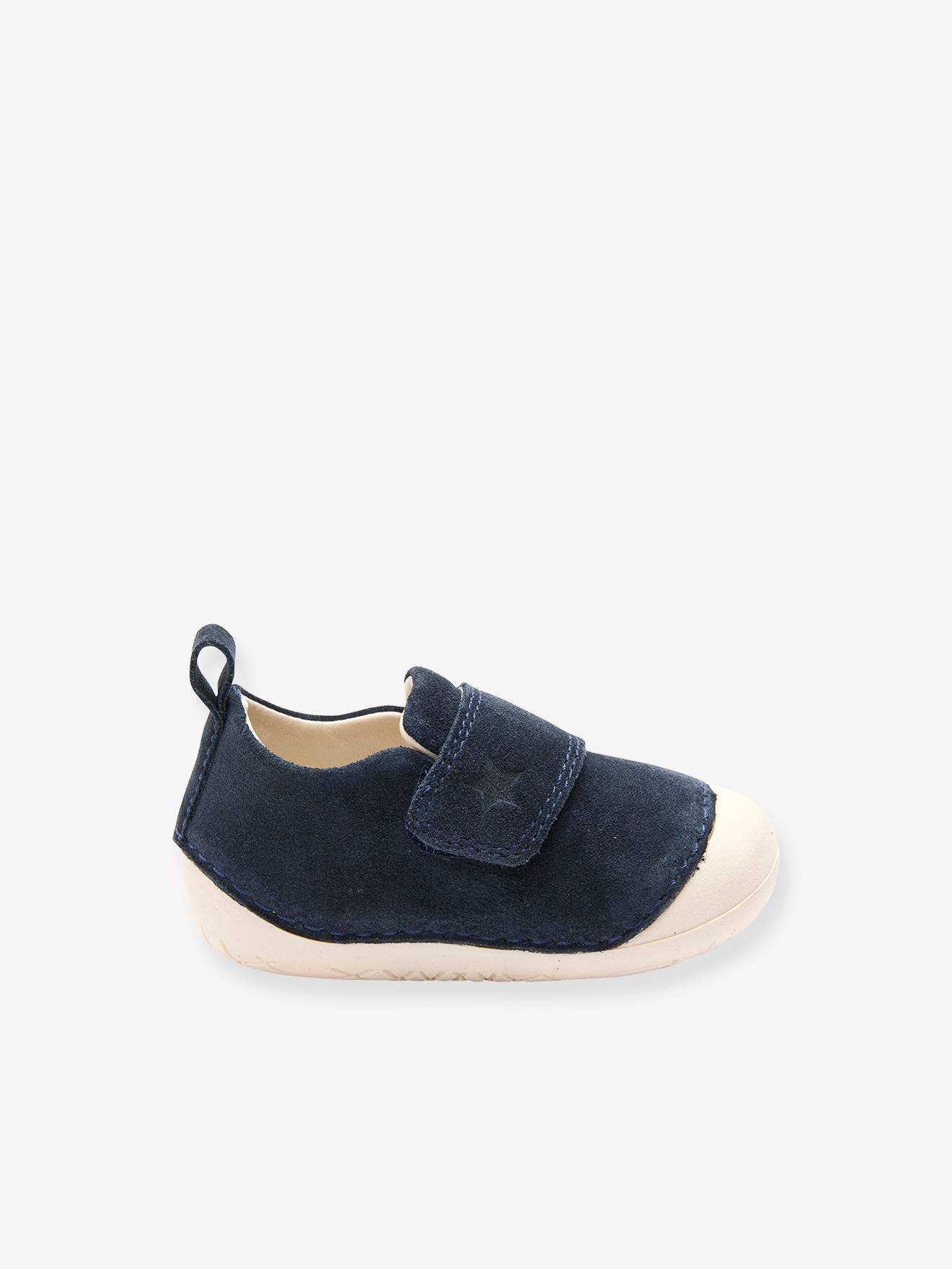 Thumbnail - Weiche Baby Hausschuhe mit Klett