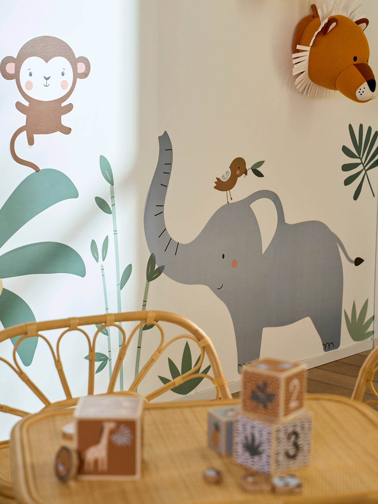 Thumbnail - Kinderzimmer XL-Wandsticker PANDAFREUNDE