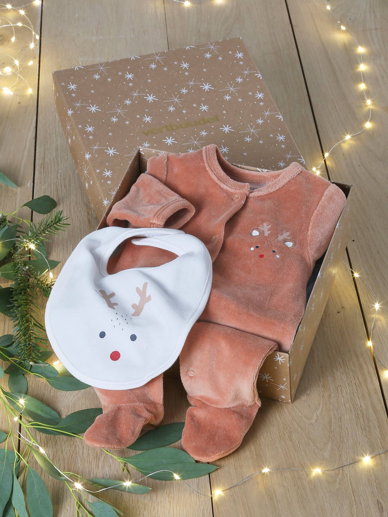 Thumbnail - Weihnachtliches Baby Geschenk-Set