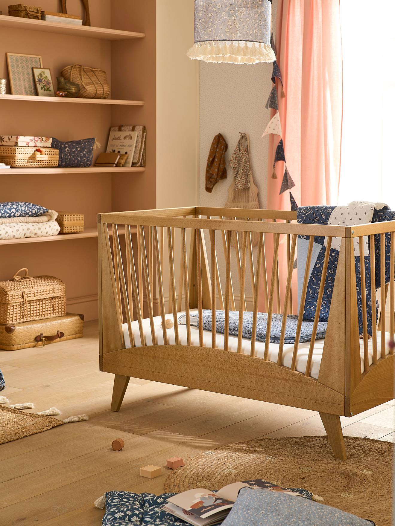 Babybett SUNSET 60x120 cm Gitterbett