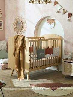 Kinderzimmer-Babybett KONFETTI NATUR, Massivholz