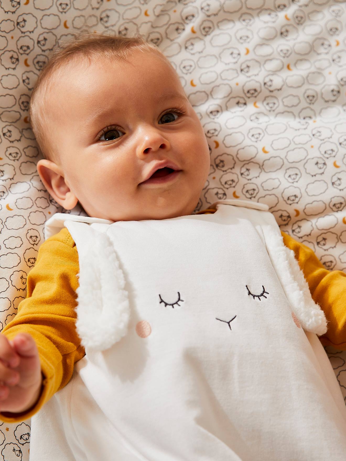 Ärmelloser Baby Schlafsack SCHÄFCHEN TOG 2