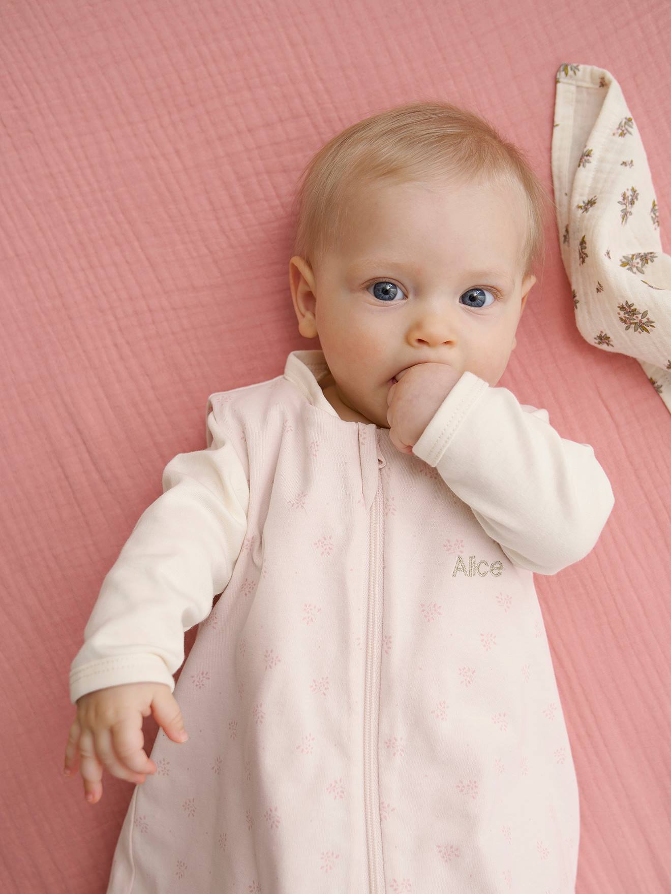 Baby Sommerschlafsack BALI ärmellos TOG 1 personalisierbar BASIC