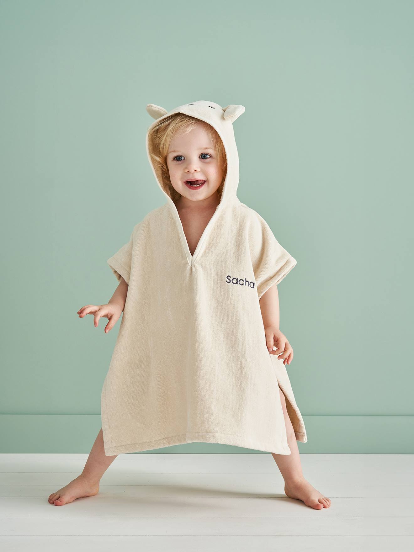 Thumbnail - Baby Badeponcho TIERLIEBE