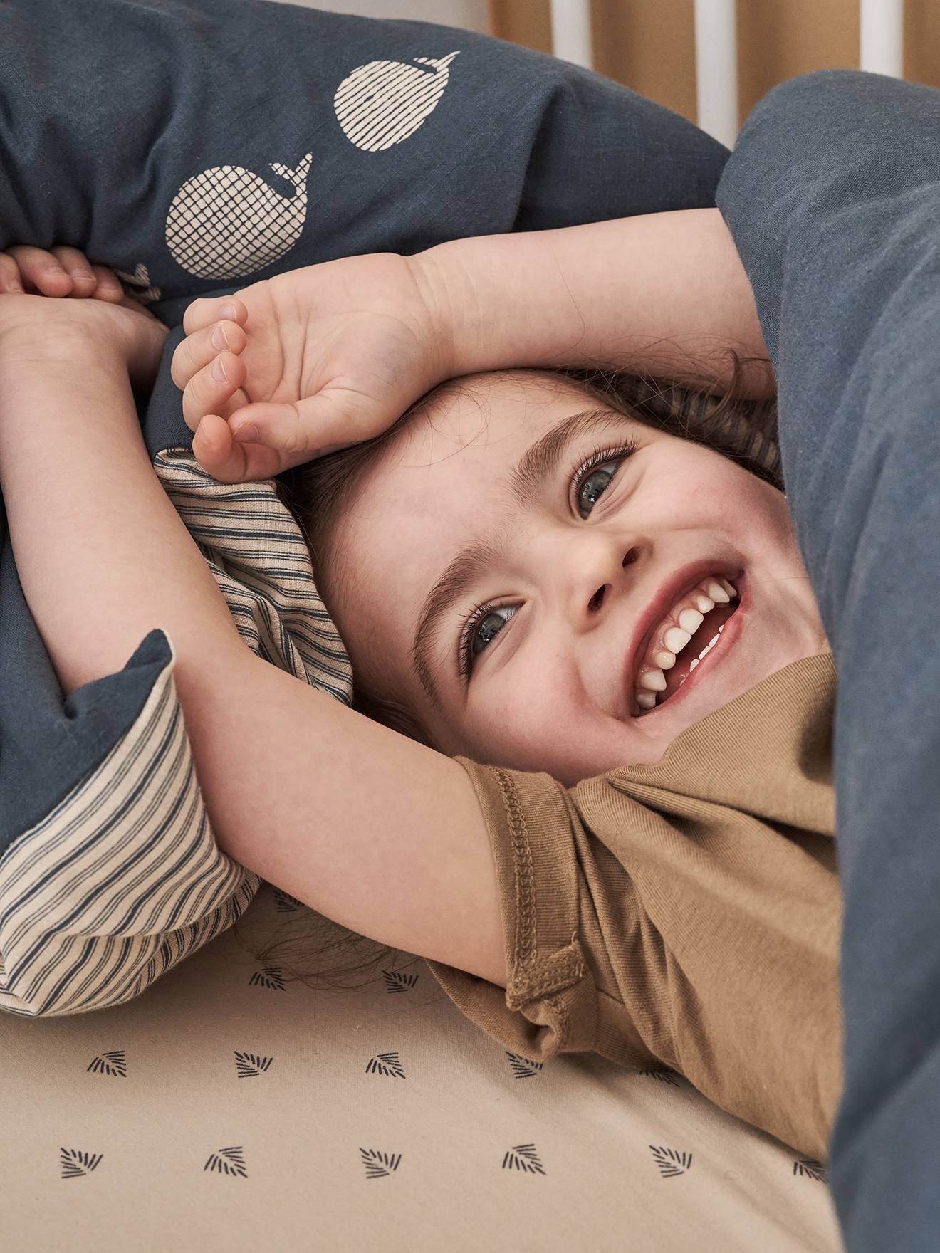 Thumbnail - Baby Kissenbezug NAVY SEA -