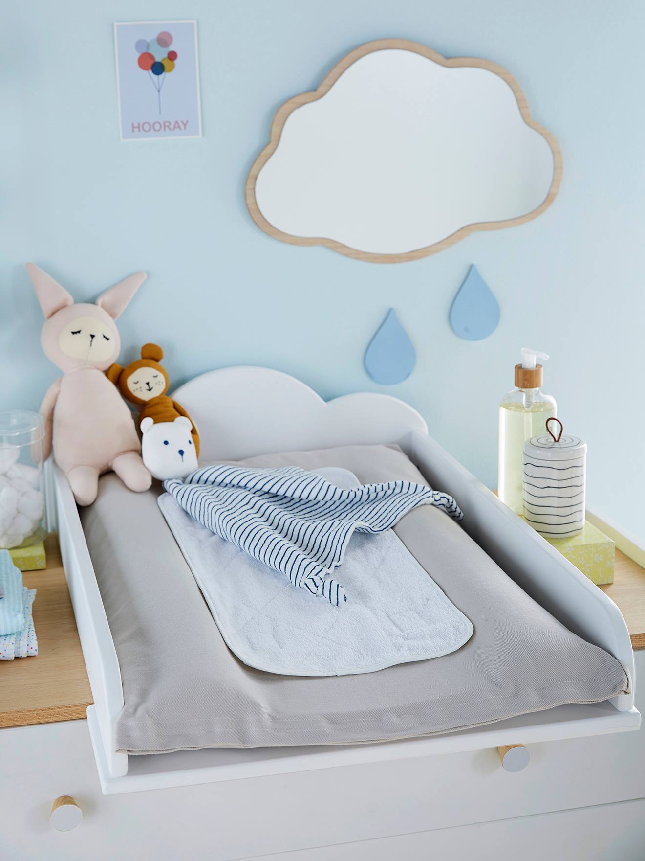 Thumbnail - Wickelaufsatz WOLKE für Kommoden mit 52cm Tiefe