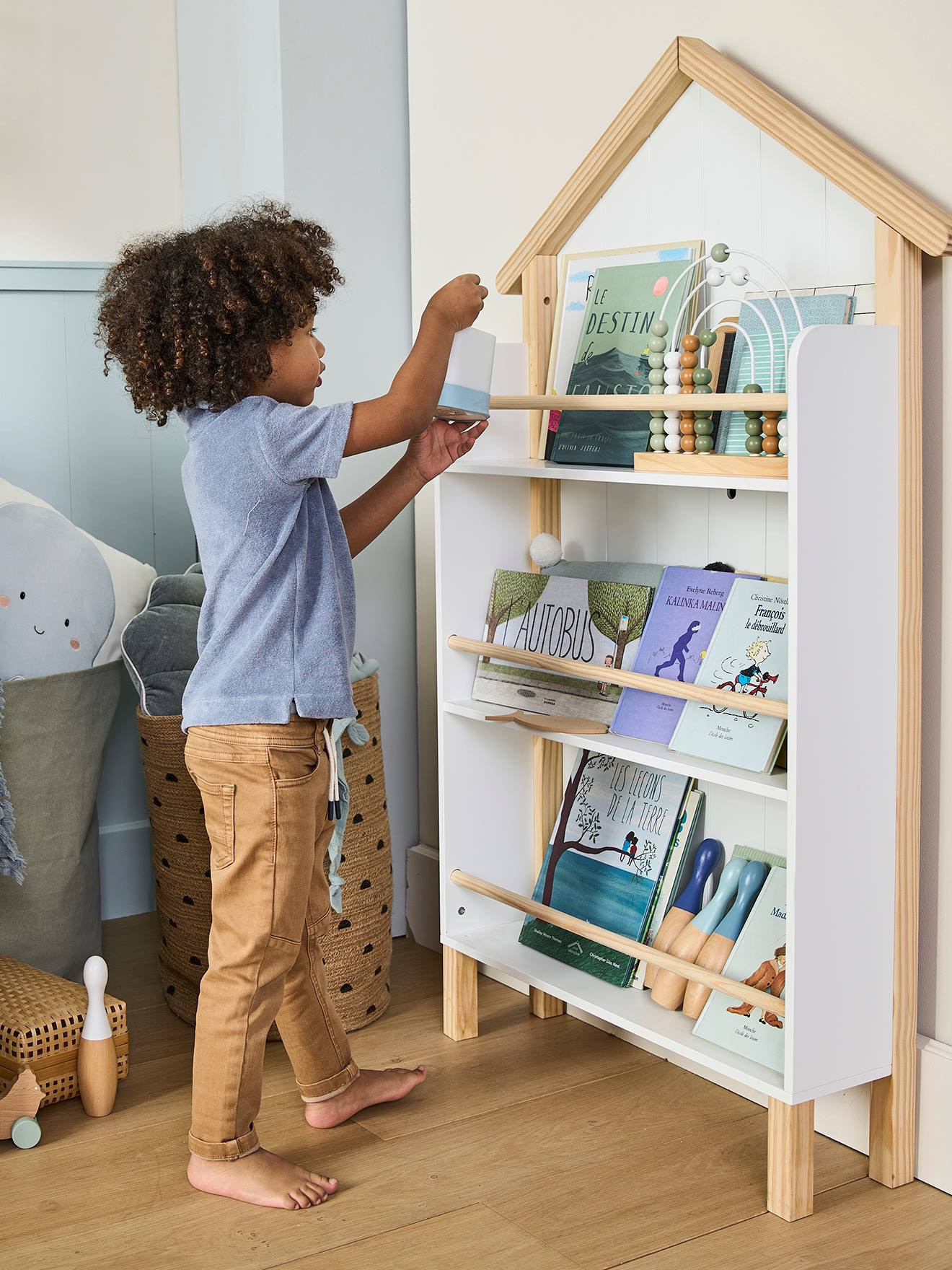 Kinder Bücherregal STRANDHAUS