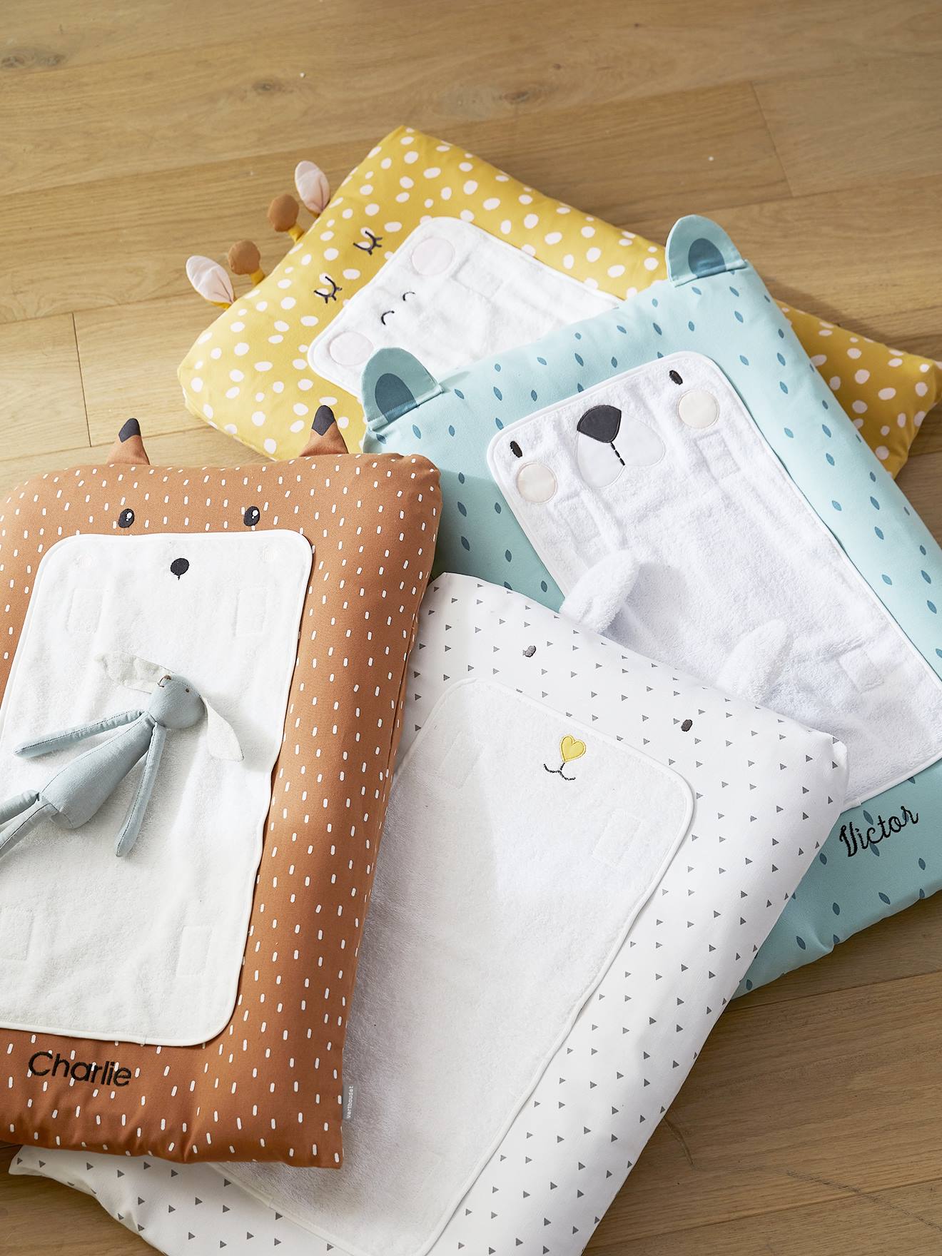 Thumbnail - Bezug für Baby Wickelauflage HASE