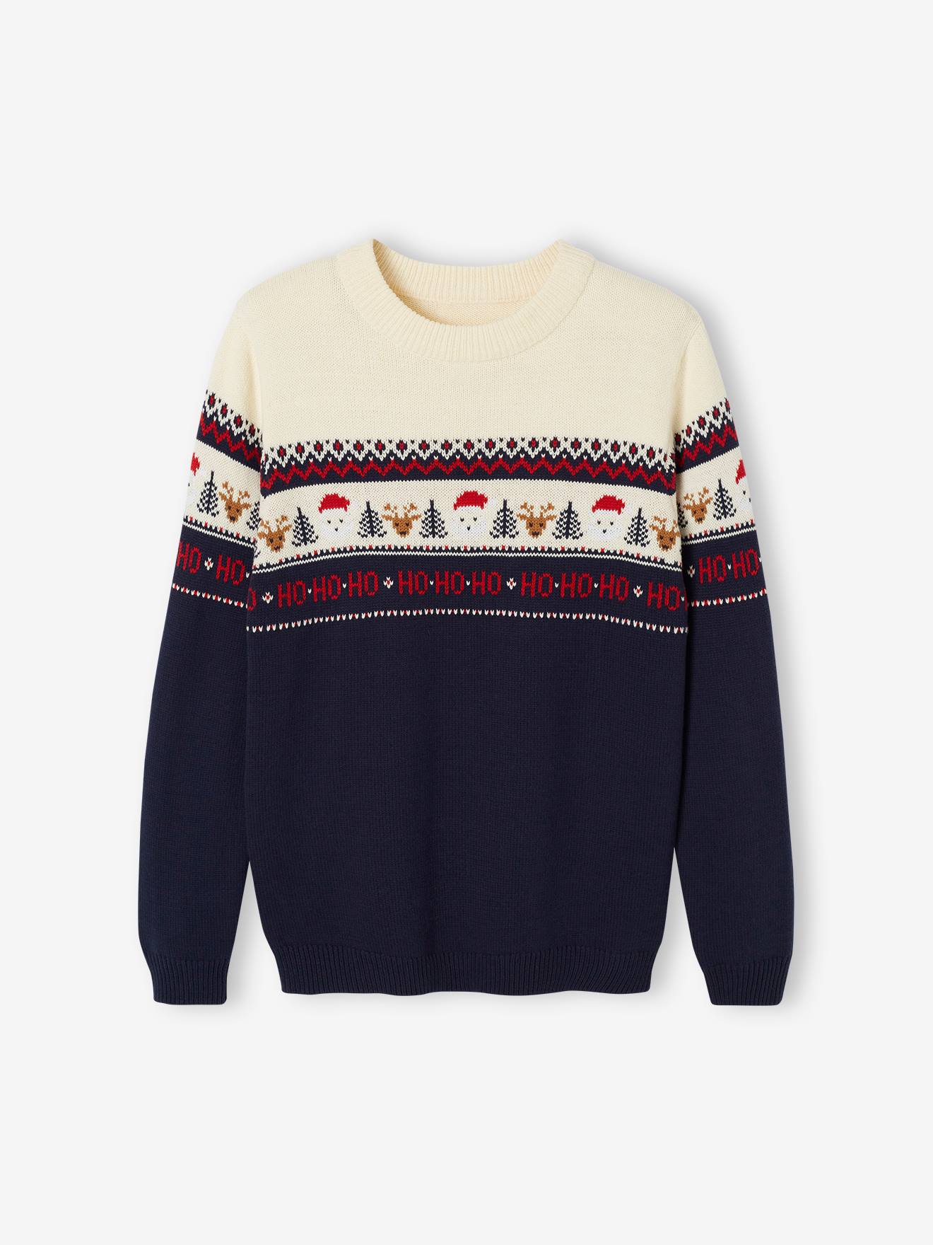Thumbnail - Weihnachtlicher Jacquardpullover für Damen oder Herren Capsule FAMILY