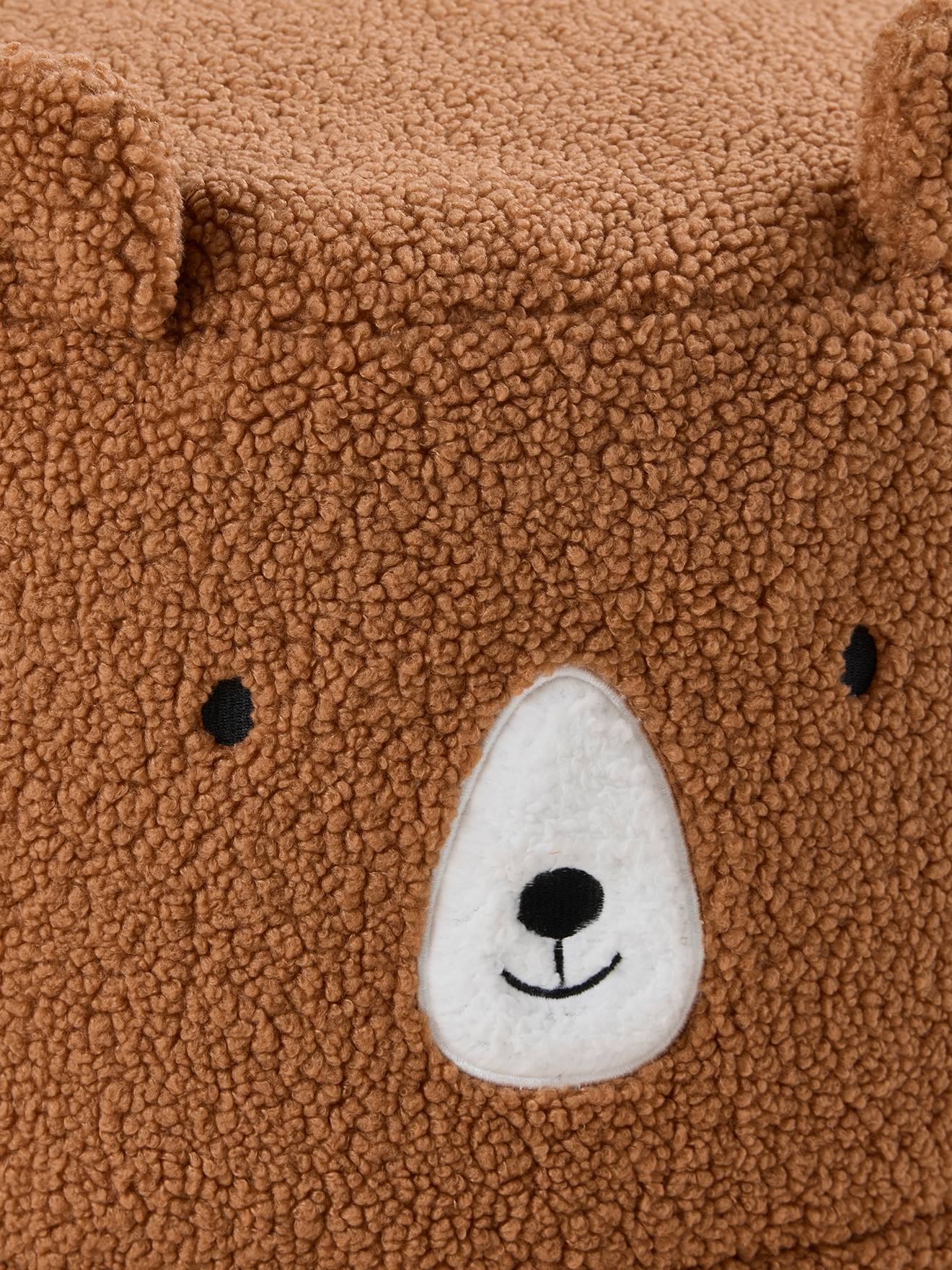Thumbnail - Kinderzimmer Sitzsack BÄR aus Teddyfleece  er